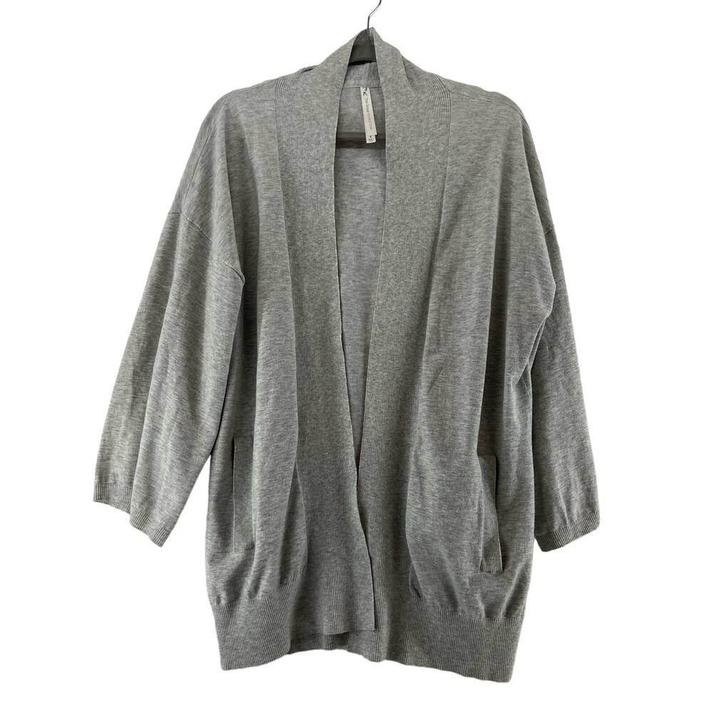 Babaton Aritzia Gray Open Front Cardigan Size 2‎